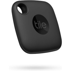 Tile Mate Smart Tag, Siyah, Bluetooth Takip Cihazı - Anahtarlar, Çantalar, Evcil Hayvanlar için Eşya Bulucu, 76 Metre Mesafeye Kadar, Suya Dayanıklı, iOS ve Android Uyumlu Outlet