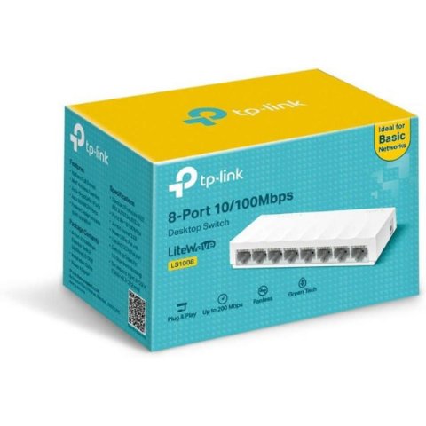 TP-Link LS1008 8 Port 10/100 Mbps Switch