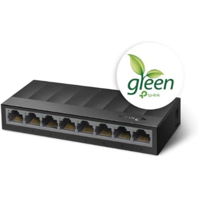TP-Link LS1008G 8 Port 10/100/1000 Mbps Gigabit Switch Outlet