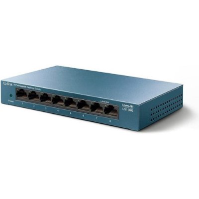 TP-Link LS108G 8 Port 10/100/1000 Mbps Gigabit Switch