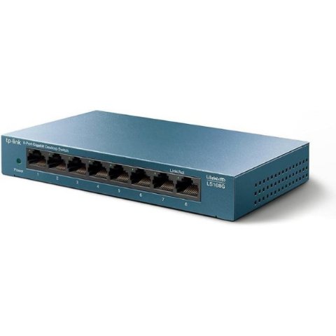 TP-Link LS108G 8 Port 10/100/1000 Mbps Gigabit Switch