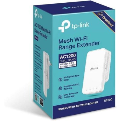 TP-Link RE300 1200 Mbps Wifi Güçlendirici Outlet
