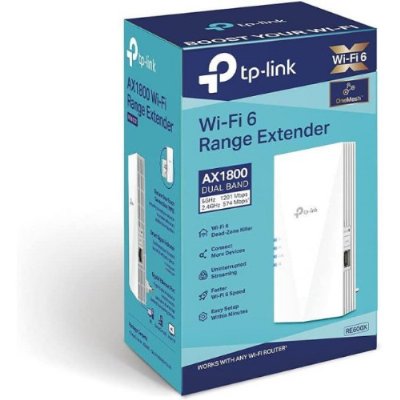 TP-Link RE600X 1800 Mbps Wifi Güçlendirici Outlet