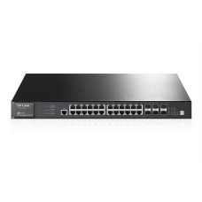 TP-LINK T3700G-28TQ JetStream 28 Port Gigabit Stackable...