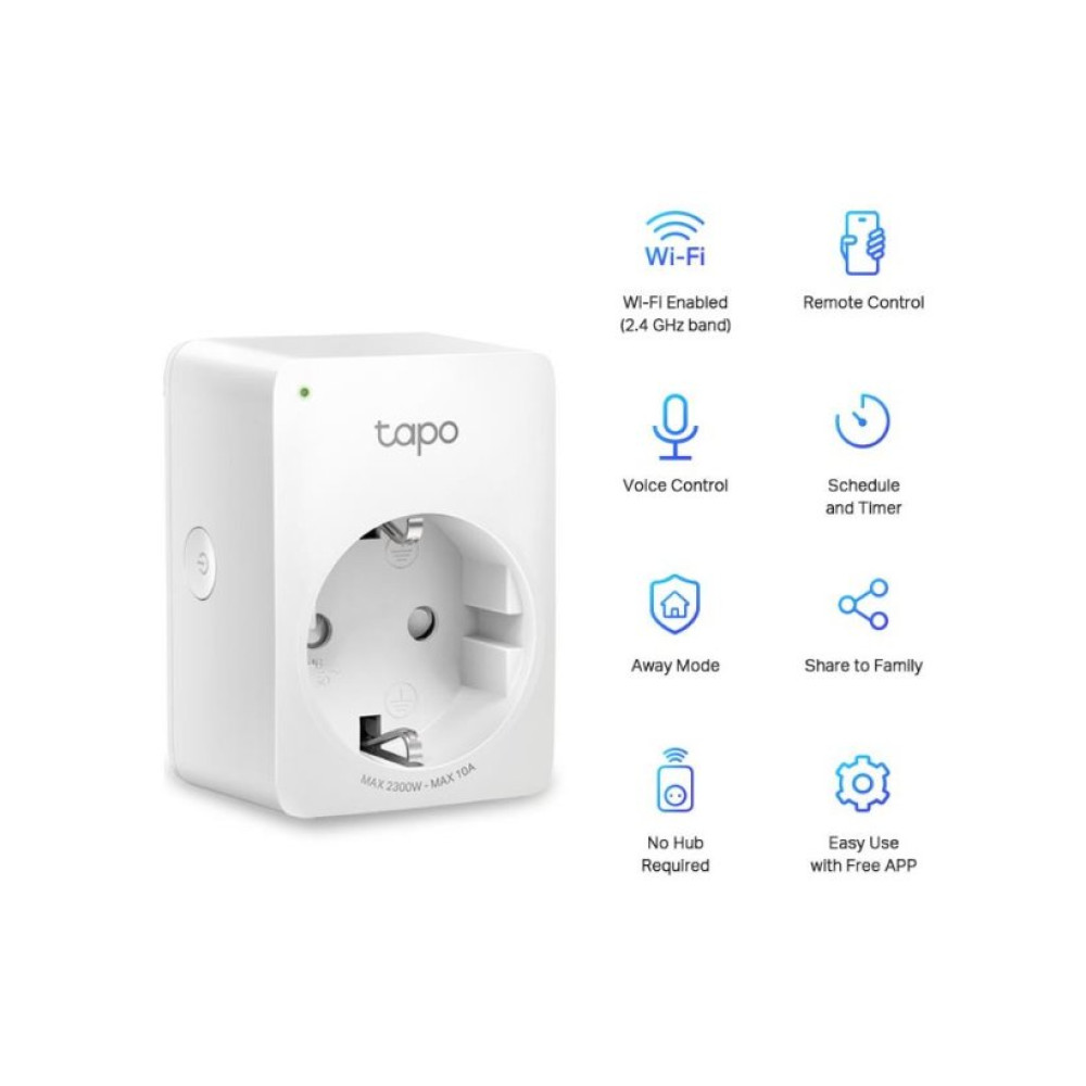 TP-Link Tapo P100 Mini Wi-Fi Akıllı Priz - Teşhir