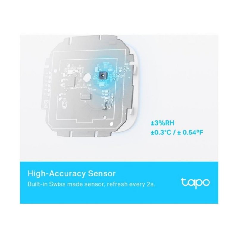 TP-Link Tapo T315 Akıllı Sıcaklık ve Nem Ölçer Termometre