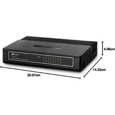 TP-Link TL-SF1016D 16 Port 10/100 Mbps Switch - Teşhir