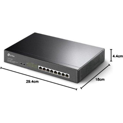 TP-Link TL-SG1008MP 8 Port 10/100/1000 Mbps Gigabit Switch