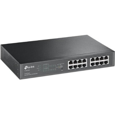 TP-Link TL-SG1016PE 8 Port 10/100/1000 Mbps Gigabit Switch - Outlet