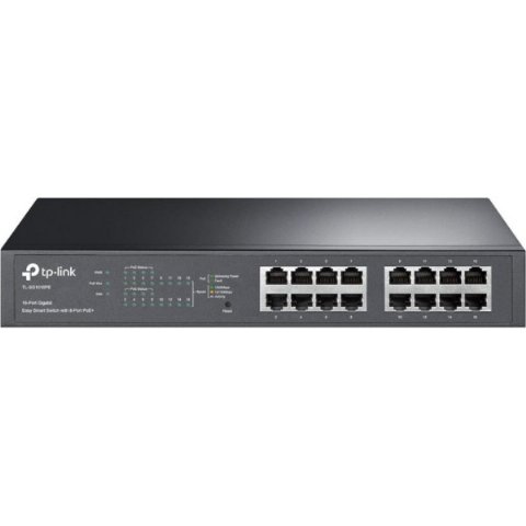 TP-Link TL-SG1016PE 8 Port 10/100/1000 Mbps Gigabit Switch - Outlet