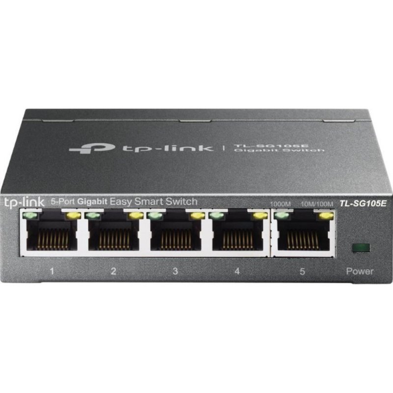 TP-Link TL-SG105E 5 Port 10/100/1000 Mbps Gigabit Switch