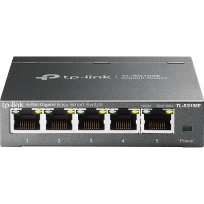 TP-Link TL-SG105E 5 Port 10/100/1000 Mbps Gigabit Switch