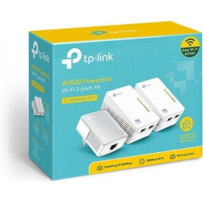 TP-Link TL-WPA4220TKIT 3'lü Powerline Adaptör - Teşhir