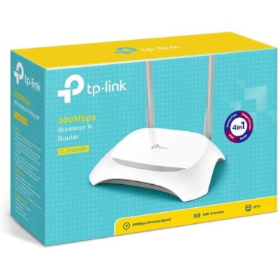 TP-Link TL-WR840N 4 Port 300 Mbps Router Teşhir