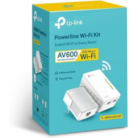 TP-Link TL-WPA4220KIT 2'li Powerline Adaptör Outlet