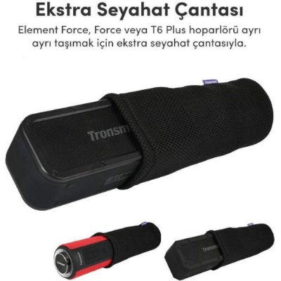 Tronsmart Element Force, Force Plus, T6 Plus için Taşıma Çantası