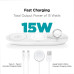 Ttec 2KS20 AirCharger Trio M MagSafe Uyumlu 3in1 Kablosuz Hızlı Şarj Aleti