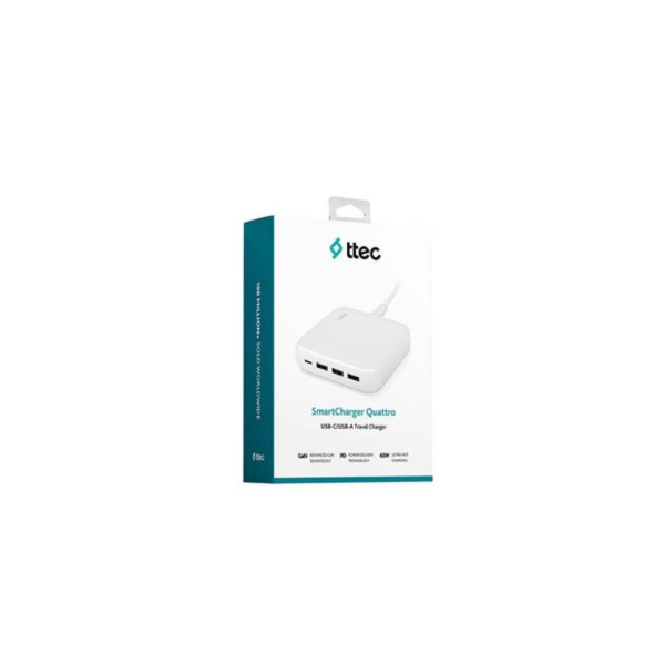 Ttec SmartCharger Trio GAN 2SCG04B 120 W Beyaz Hızlı Şarj Adaptörü Teşhir