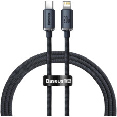 Baseus Crystal Shine 1.2 m Siyah Type-C to Lightning Hızlı Şarj Kablosu Outlet