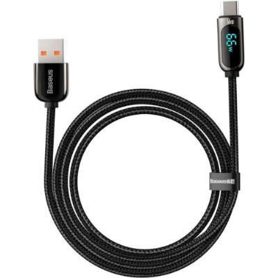Baseus Superior 66 W 1 m Siyah USB to Type-C Hızlı Şarj Kablosu Outlet