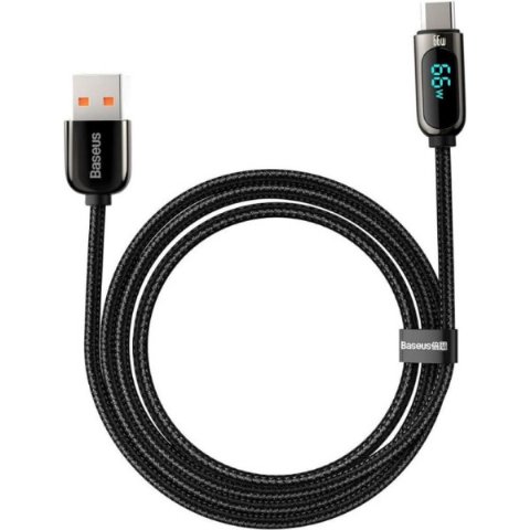 Baseus Superior 66 W 1 m Siyah USB to Type-C Hızlı Şarj Kablosu Outlet