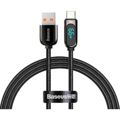 Baseus Superior 66 W 1 m Siyah USB to Type-C Hızlı Şarj Kablosu Outlet