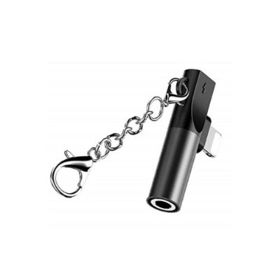 Codegen Apple iPhone Lightning + 3.5mm Stereo Dönüştürücü Çoklayıcı Siyah Adaptör CDG-CNV48 Outlet