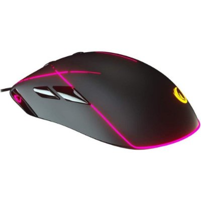 Rampage GEAR-X SMX-R115 RGB Makrolu Ergonomik Optik Kablolu Oyuncu Mouse Teşhir