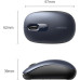 Ugreen 2400DPI 2.4Ghz Wireless Kablosuz Sessiz Mouse Gri Teşhir