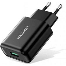 Ugreen 70273 18 W Qualcomm QC 3.0 USB Hızlı Şarj Cihazı, Siyah Teşhir