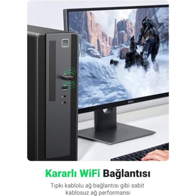 Ugreen AC650 Kablosuz Ağ Adaptörü