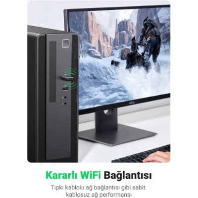 Ugreen AC650 Kablosuz Ağ Adaptörü