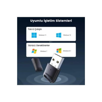 UGREEN Bluetooth 5.0 USB Bluetooth Adapter for PC Bluetoot