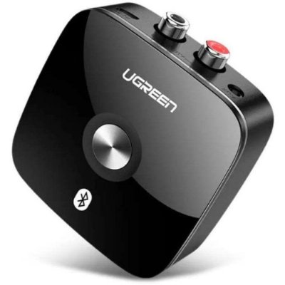 Ugreen Bluetooth 5.1 RCA Aux Ses Adaptörü, Siyah