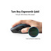 Ugreen 4000dpı Ergonomik Sessiz Kablosuz Optik Mouse Teşhir