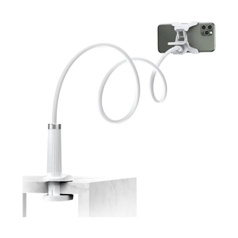 Ugreen Flexible Masaüstü Telefon Tutucu Beyaz - TESHİR Ugreen Flexible Masaüstü Telefon Tutucu Beyaz - TESHİR