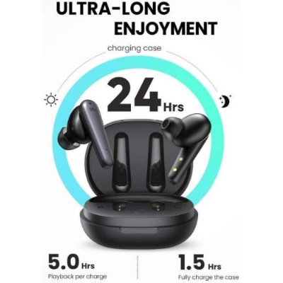 Ugreen HiTune T1 Bluetooth 5.0 TWS Kablosuz Kulakiçi Kulaklık Siyah