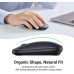 Ugreen Kablosuz Ergonomik Fare, Usb Alıcılı 2.4Ghz 4000 Dpı Sessiz İnce Kablosuz Bluetooth Fare, Tablet,Pc,Dizüstü Bilgisayar İle Uyumlu.