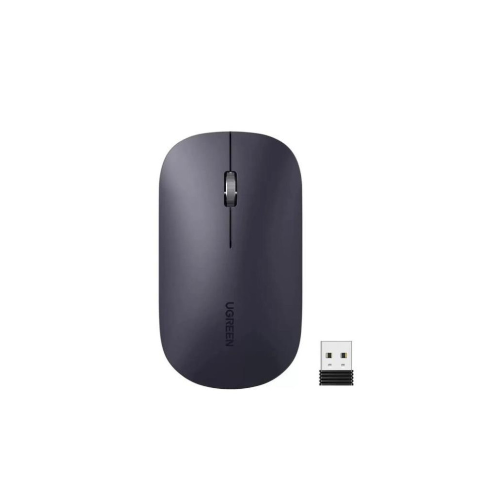 Ugreen 2.4ghz Sessiz Tuşlu Kablosuz Optik Mouse Siyah - Teşhir