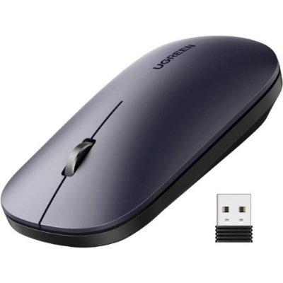 Ugreen 2.4ghz Sessiz Tuşlu Kablosuz Optik Mouse Siyah - Teşhir