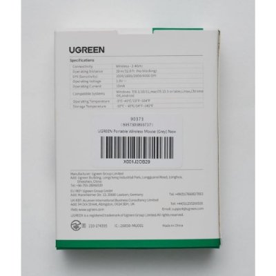 Ugreen MU001 Kablosuz Optik Mouse Teşhir