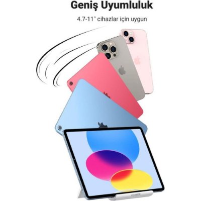 UGREEN Çok Açılı Masaüstü Siyah Tablet Telefon Standı Teşhir