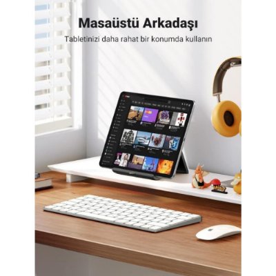 UGREEN Çok Açılı Masaüstü Siyah Tablet Telefon Standı Teşhir