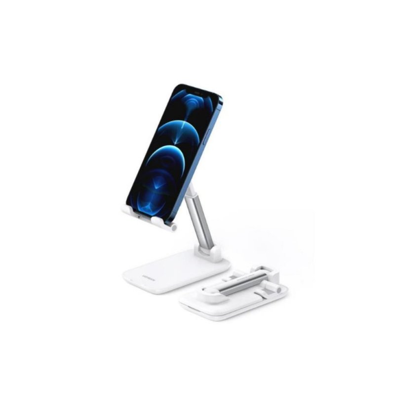 Ugreen Katlanabilir Çok Açılı Yükseklik Ayarlı Telefon Standı Beyaz