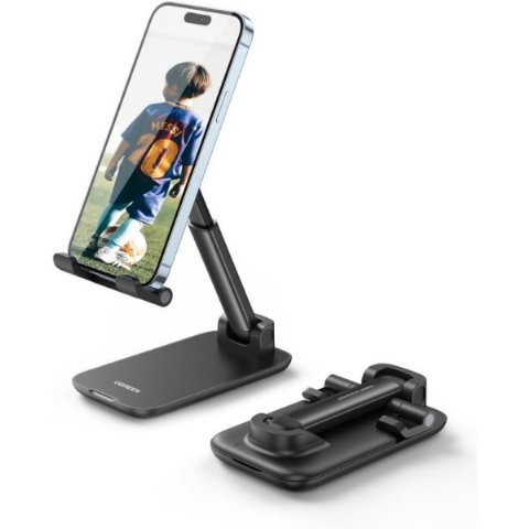 UGREEN Katlanabilir Telefon Tutacağı iPhone ile Uyumlu Galaxy Redmi Huawei (Siyah) Teşhir