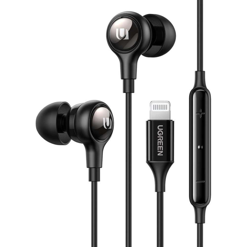 UGREEN Hitune Lightning Kablolu ve Mikrofonlu Kulak İçi Kulaklık