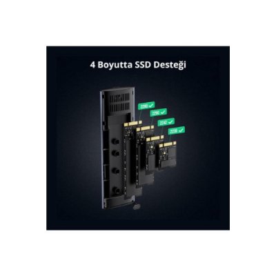 Ugreen M.2 Sata NGFF SSD USB 3.1 5Gbps Type-C Gen1 B-Key M+B Key Disk Kutusu Outlet