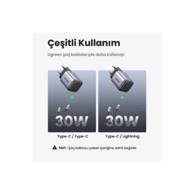 Ugreen Nexode 30 W Type-C Şarj Adaptörü