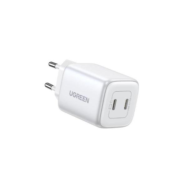 Ugreen Nexode 45 W Beyaz Hızlı Şarj Adaptörü 