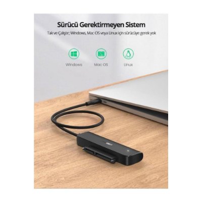 Ugreen 70610 Type-C to SATA Dönüştürücü
